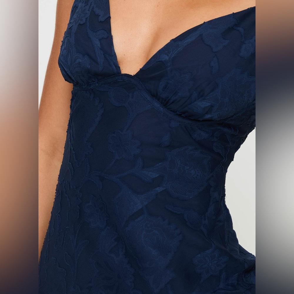 Princess Polly Cyrene Maxi Dress Navy - Picture 3 of 11